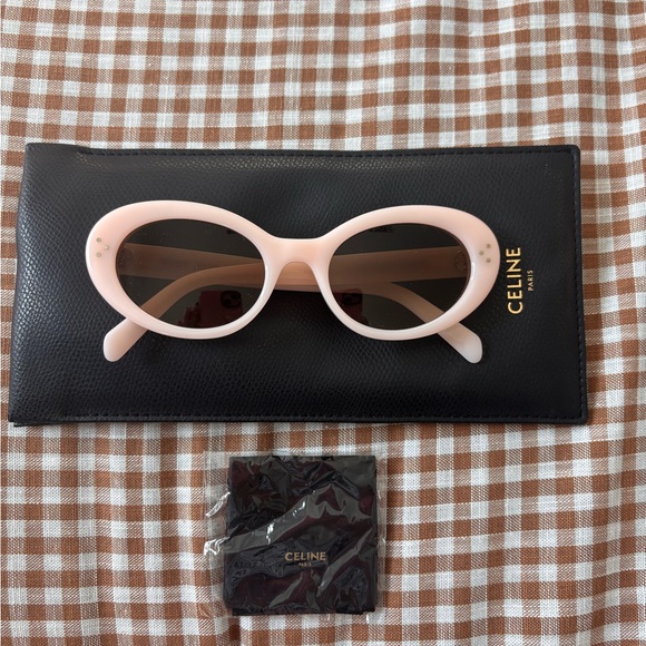 Celine Pink Sunglasses - Picture 1 of 4